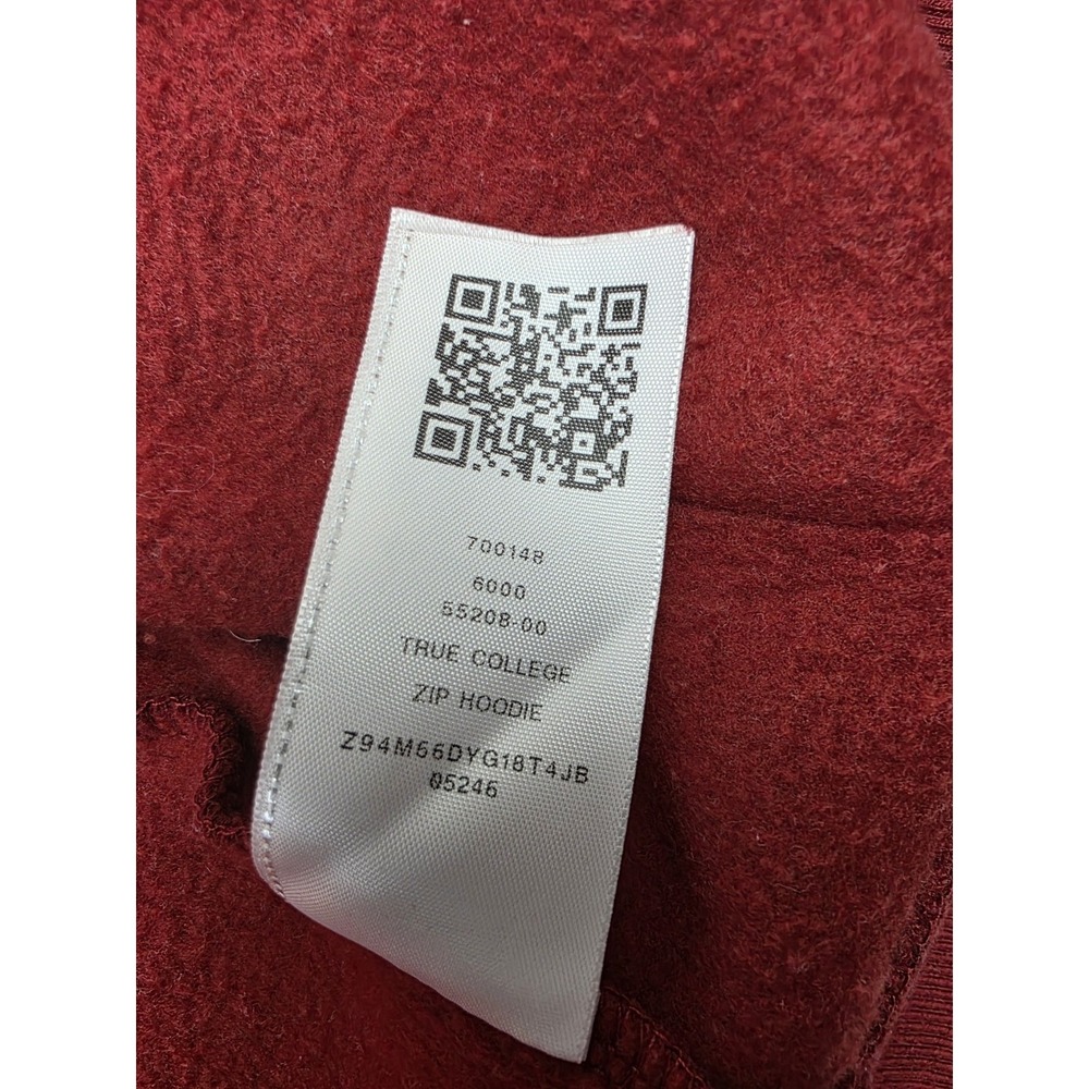 True Religion College Full Zip Hoodie Sweater Rope Design Size M Crafted W Pride - Picture 9 of 11
